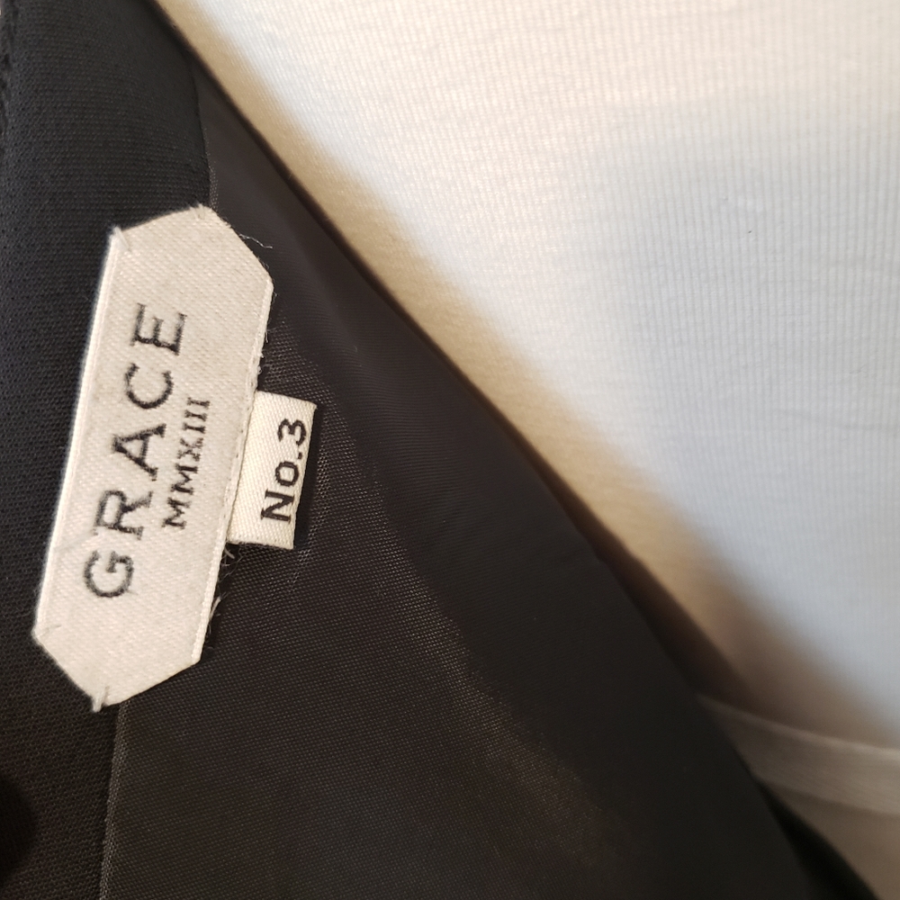 Grace MMXIII Black Stretch Jersey Bustier Dress - Picture 4 of 8